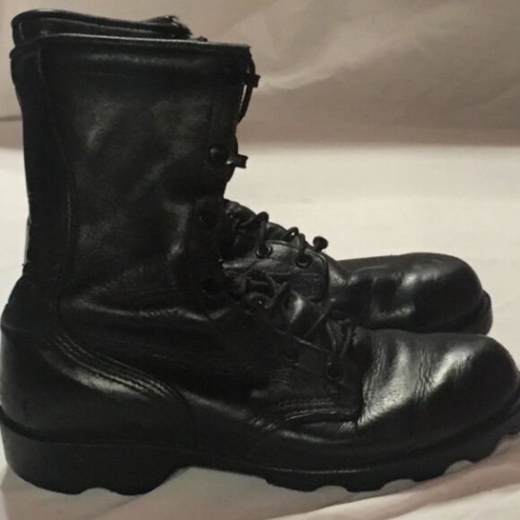 MENS RO-SEARCH MILITARY LEATHER SPIKE PROTECTIVE sz6.5R FLYERS BOOTS NM 02918 main image 8